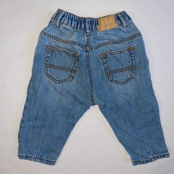 ZARA Baby boy blue Tapered Jeans - Picture 3 of 4